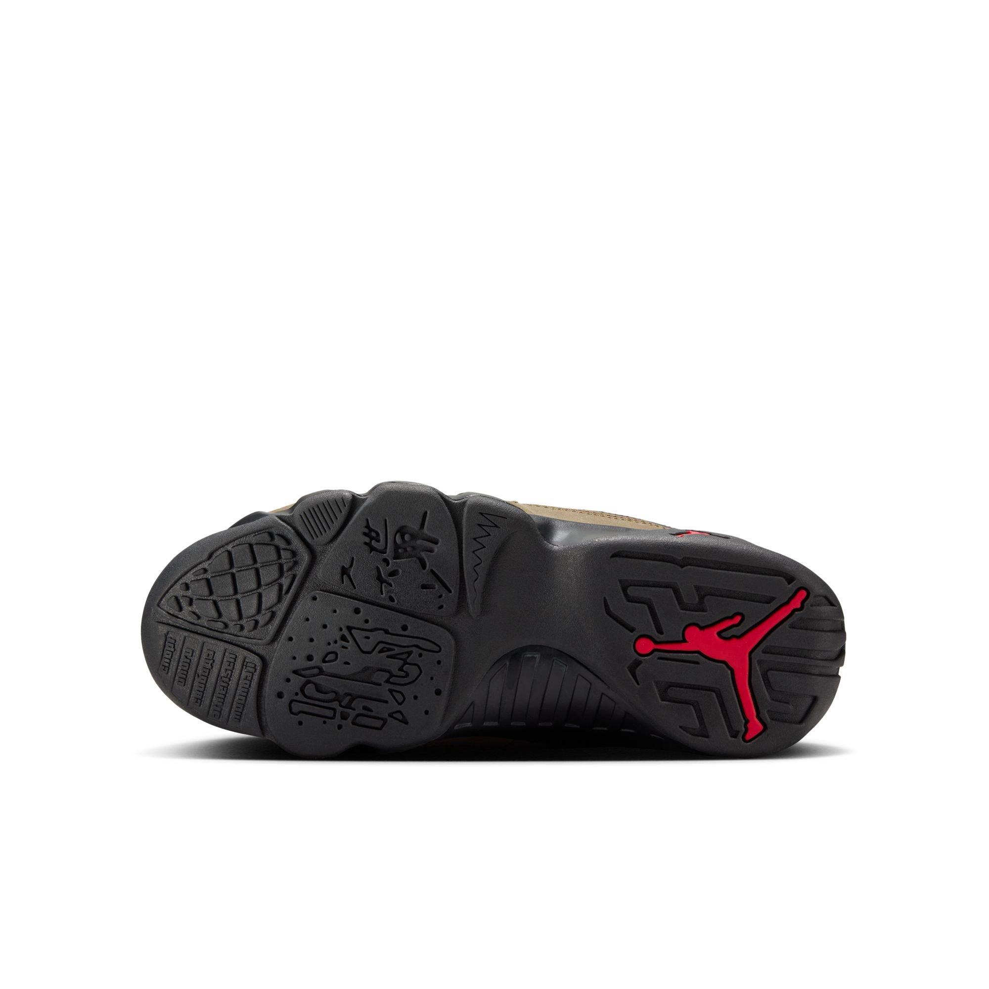 Jordan 9 Retro Olive Grade School Kids Shoe